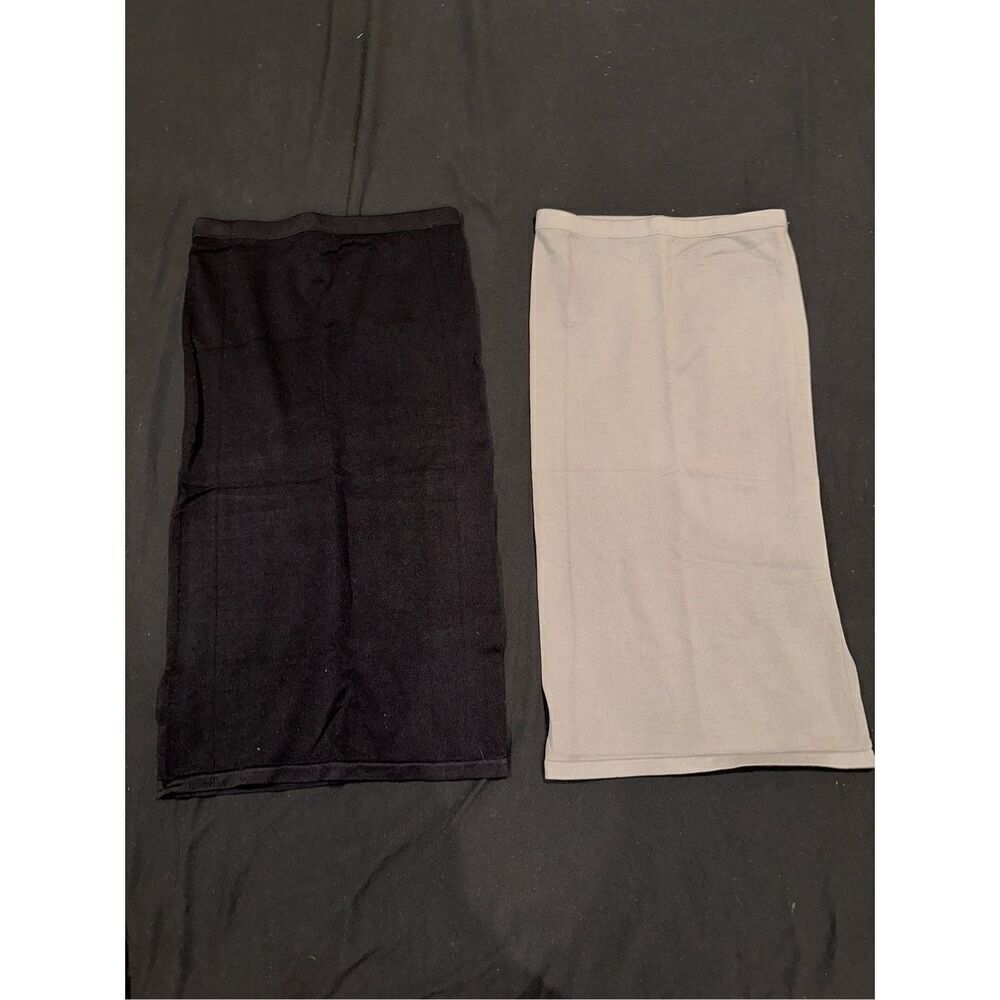 House of CB size XS / S bundle of two skirts gray and black